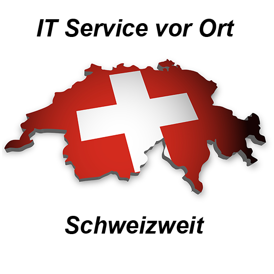 PC / Notebook Heimservice ganze Schweiz, alle Kantone und in allen Städten